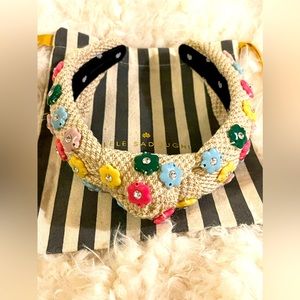 LELE SADOUGHI DAPHNE FLORAL HEADBAND